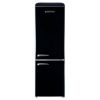 REFRIGERATEUR COMBINE VINTAGE 310L NOIR/toto
