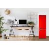 REFRIGERATEUR COMBINE VINTAGE 310L ROUGE/toto