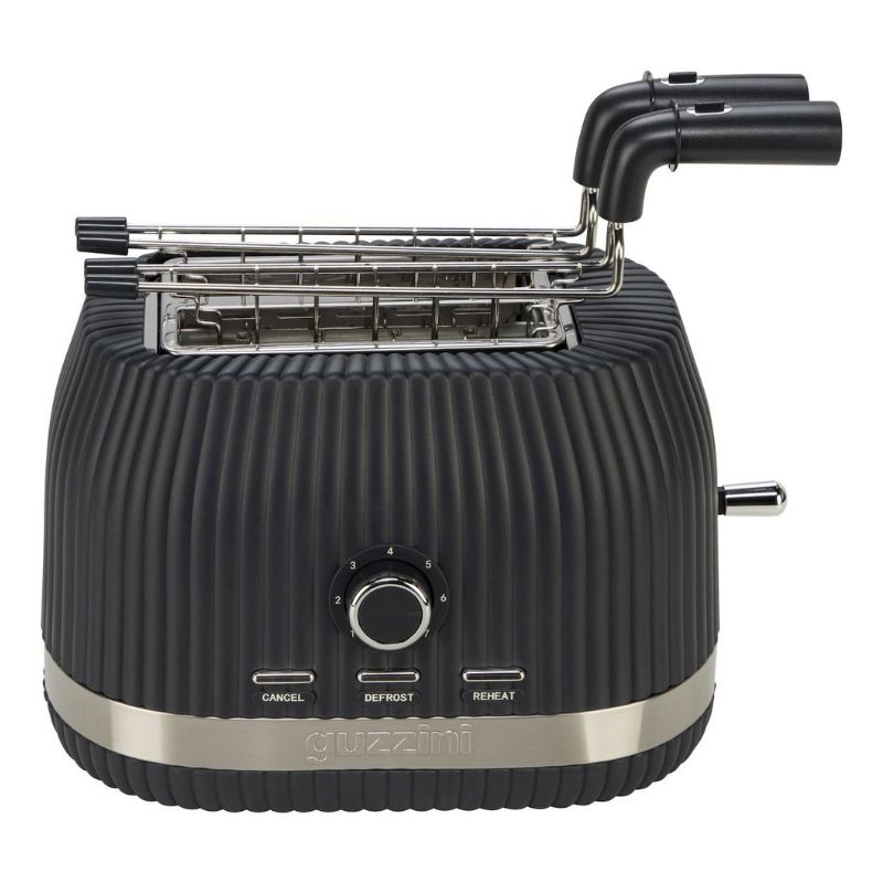 GRILLE PAIN AVEC PINCE NOIR