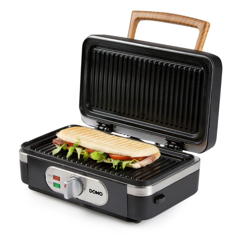 CROC-GAUFFRE-GRILL 3 EN 1 BLACK