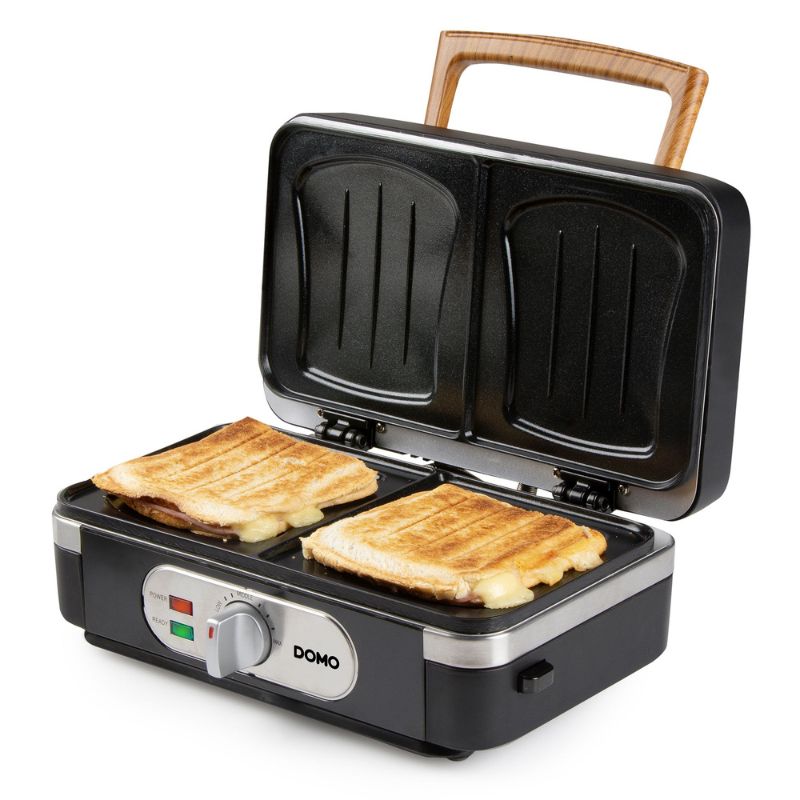 CROC-GAUFFRE-GRILL 3 EN 1 BLACK