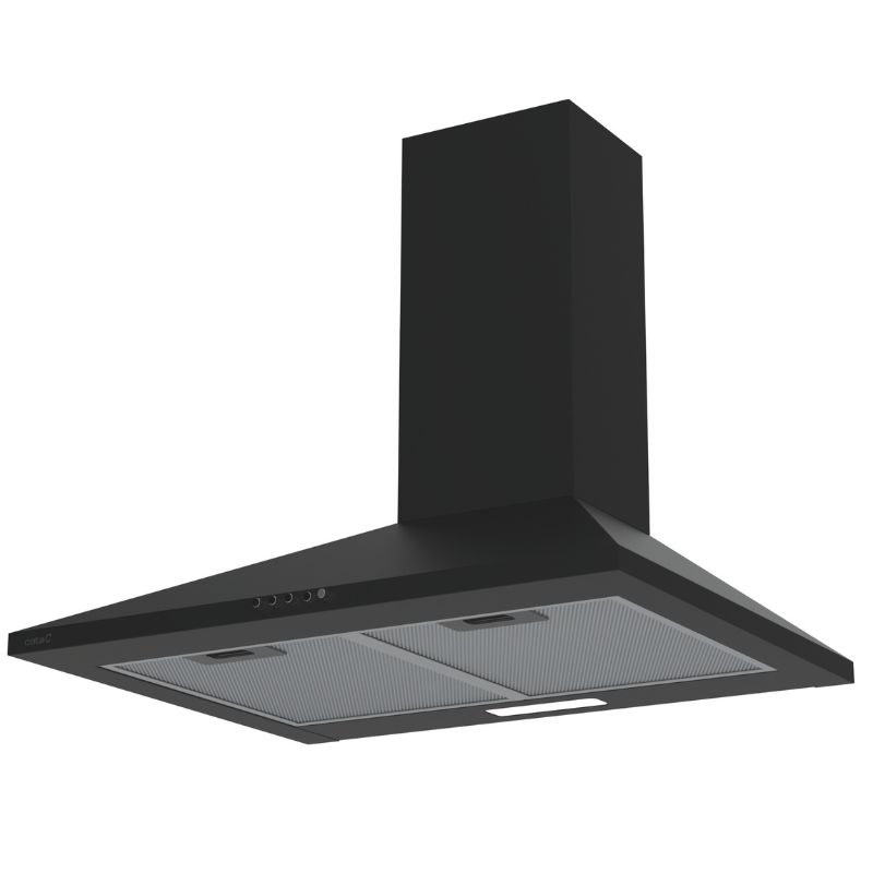 HOTTE MURALE 60CM NOIRE