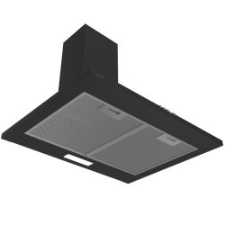 HOTTE MURALE 60CM NOIRE/toto