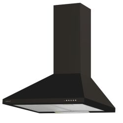HOTTE MURALE 60CM NOIRE/toto