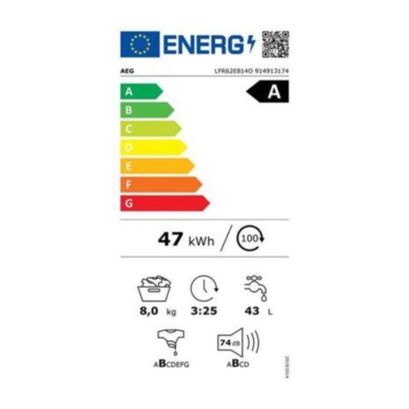 LAVE LINGE HUBLOT 8KG 1400TRS - A -