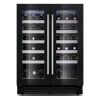 CAVE A VIN 2 ZONES 38 BOUTEILLES NOIRE/toto