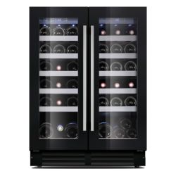 CAVE A VIN 2 ZONES 38 BOUTEILLES NOIRE
