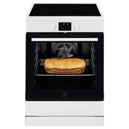 CUISINIERE INDUCTION 3 FOYERS 60CM BLANC