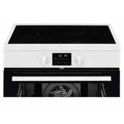 CUISINIERE INDUCTION 3 FOYERS 60CM BLANC/toto
