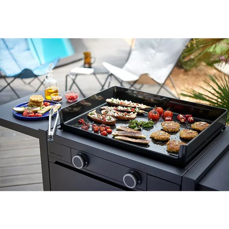 PLANCHA GAZ MODERN 60 CM ANTHRACITE