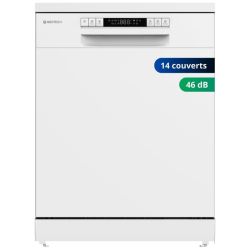 LAVE VAISSELLE 60 CM 46DB BLANC