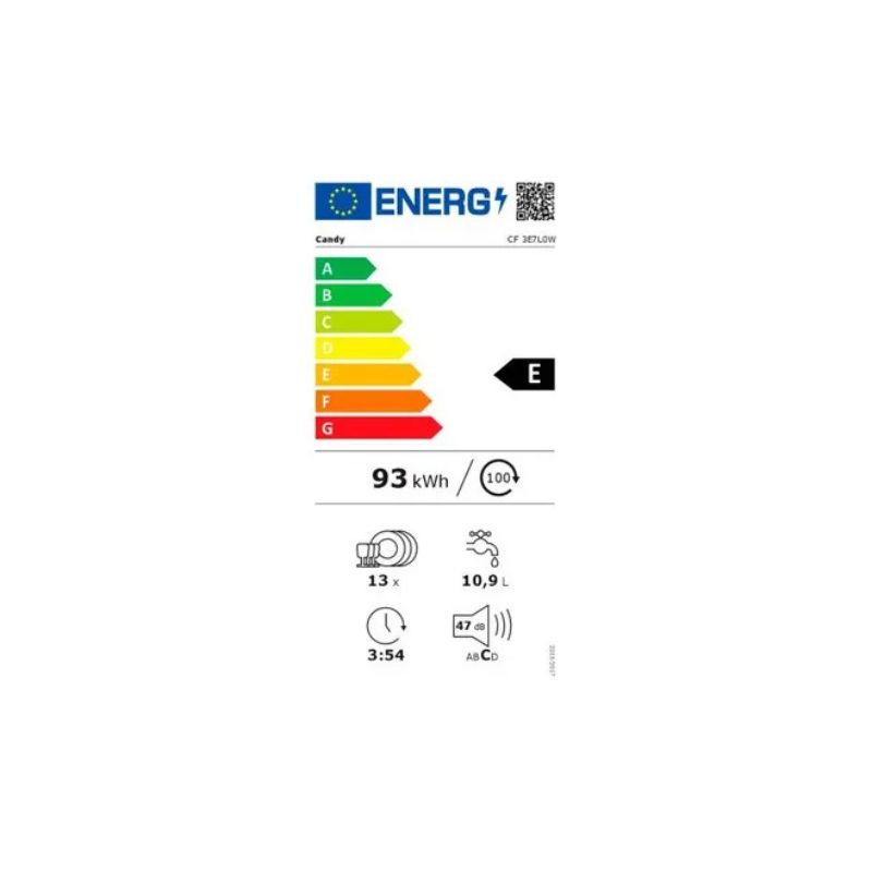 LAVE VAISSELLE - 13CVTS - 47DB - BLANC