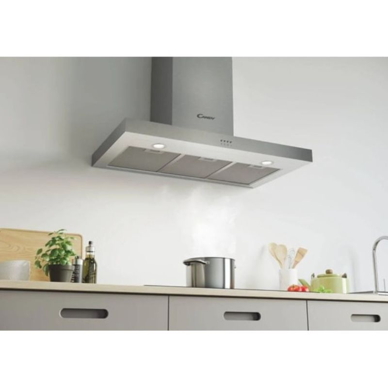 HOTTE MURALE 90 CM INOX