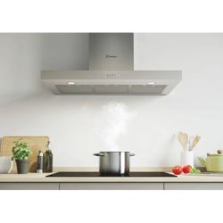 HOTTE MURALE 90 CM INOX/toto
