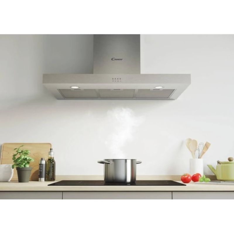 HOTTE MURALE 90 CM INOX
