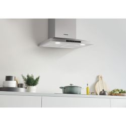 HOTTE MURALE 90 CM INOX/toto