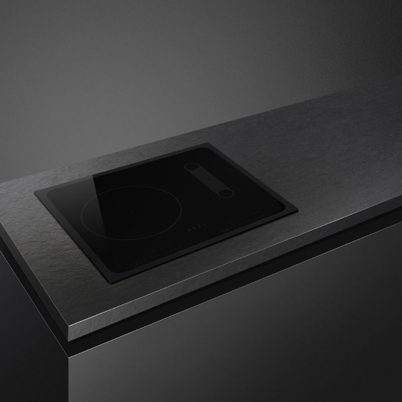 TABLE INDUCTION BRIDGE NOIR