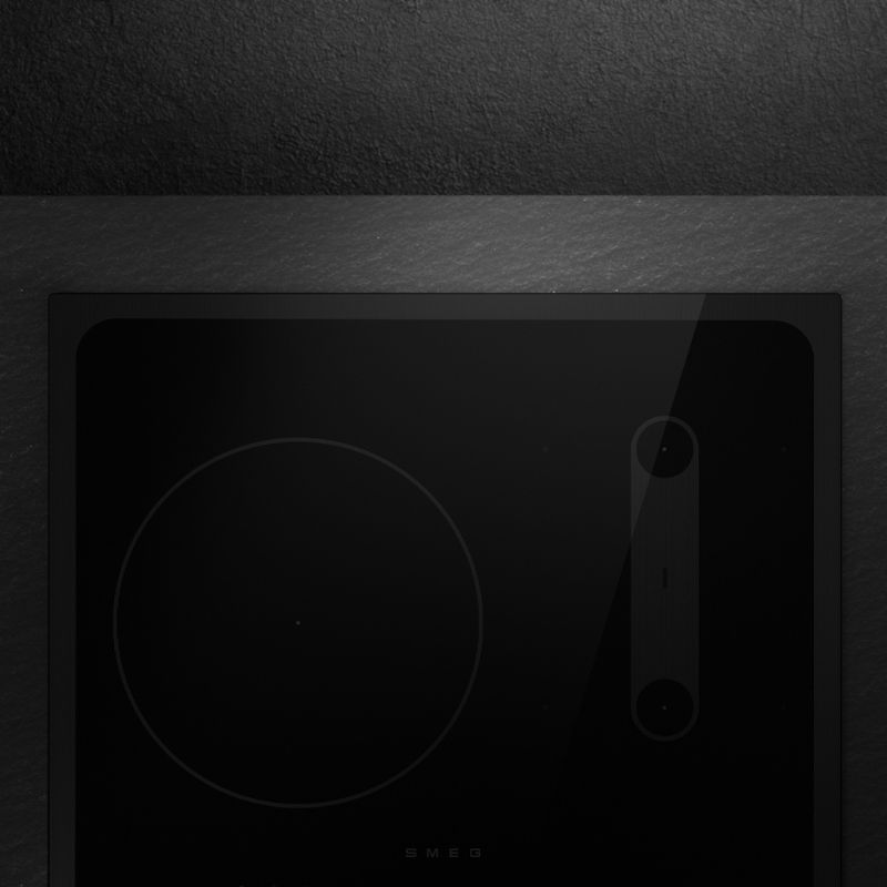 TABLE INDUCTION BRIDGE NOIR