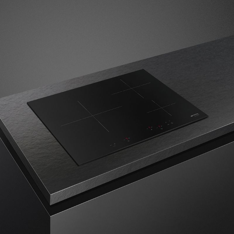 TABLE INDUCTION 3 FOYERS NOIR MAT