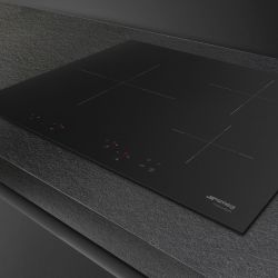 TABLE INDUCTION 3 FOYERS NOIR MAT/toto
