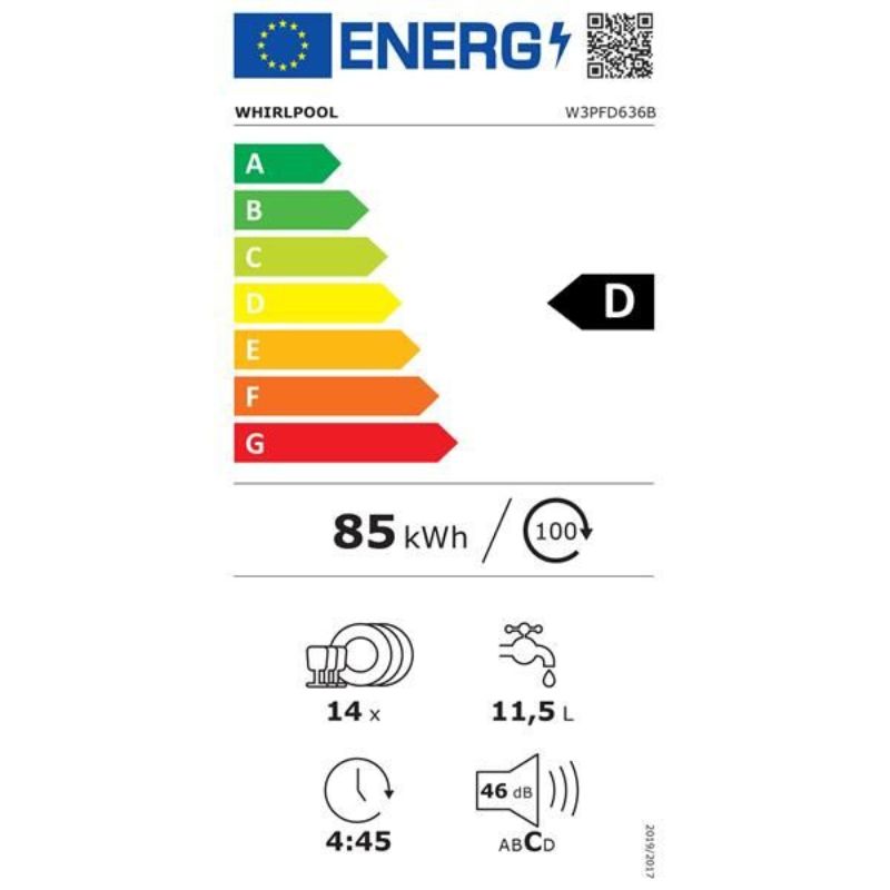 LAVE VAISSELLE 14CVTS 46DB NOIR