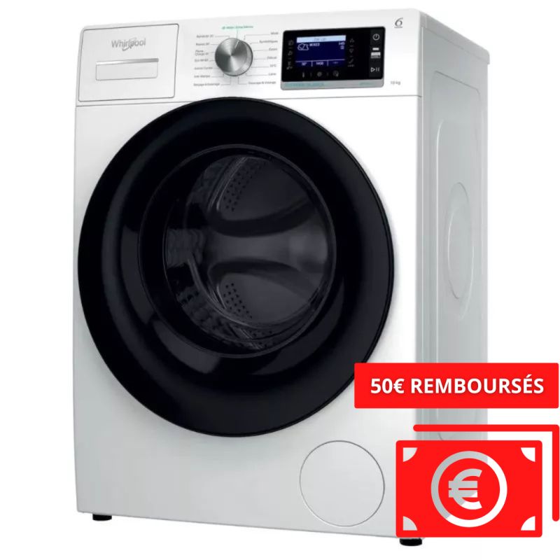 Lave-linge hublot WHIRLPOOL W608FR