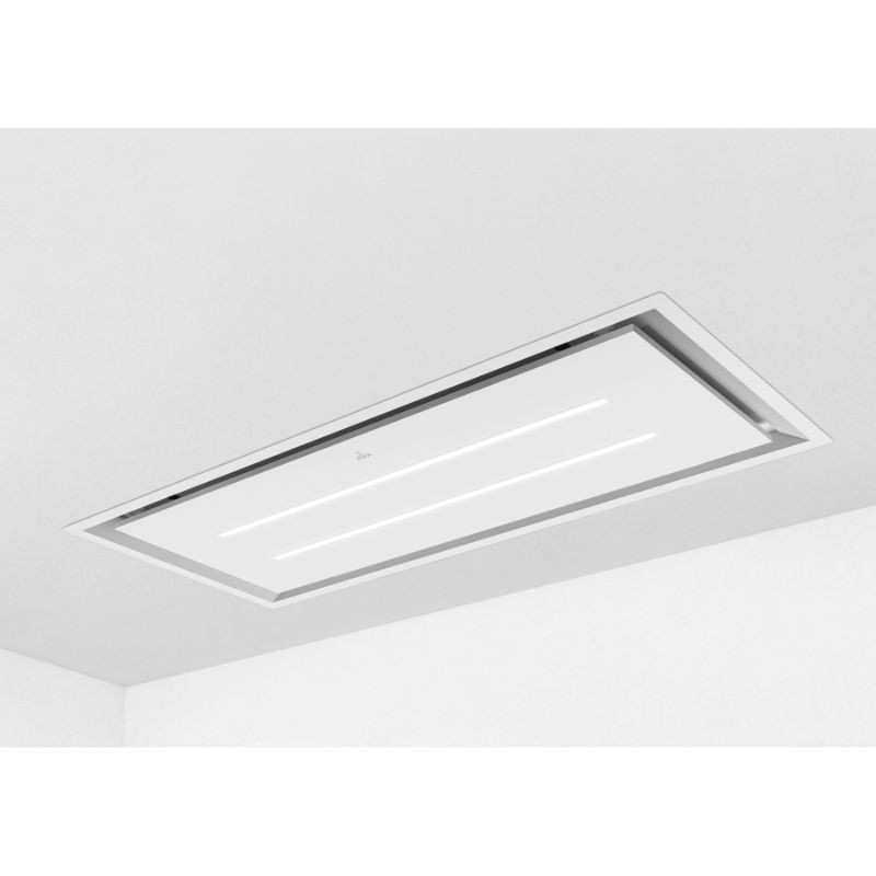 HOTTE PLAFOND CANOPEE 1200MM BLANC MAT