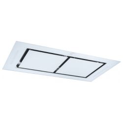 HOTTE CONFIDENCE VERRE BLANC 100CM
