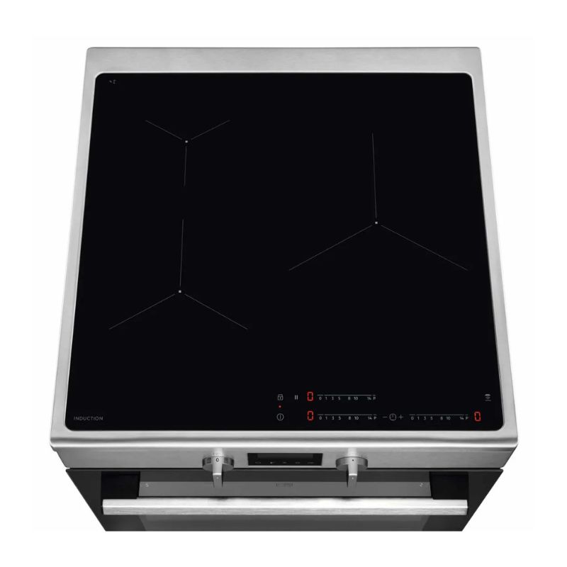CUISINIERE INDUCTION 3 FOYERS 60CM INOX