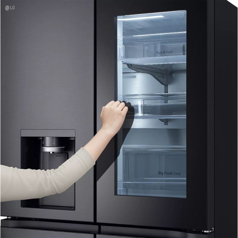 REF 4 PORTES INSTAVIEW NOIR - 92CM