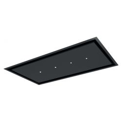 HOTTE DE PLAFOND AQUA 900MM NOIR MAT KL