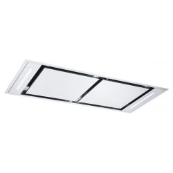 HOTTE CONFIDENCE VERRE BLANC SANS MOTEUR