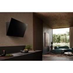 HOTTE INCLINEE OPALE 800 VERRE N/toto