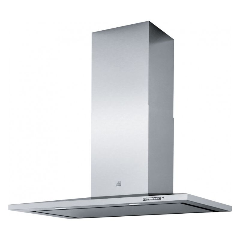 HOTTE DECO IRIS 900 INOX SANS MOTEUR