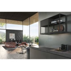 HOTTE PARTITION 600 NOIR MAT/toto