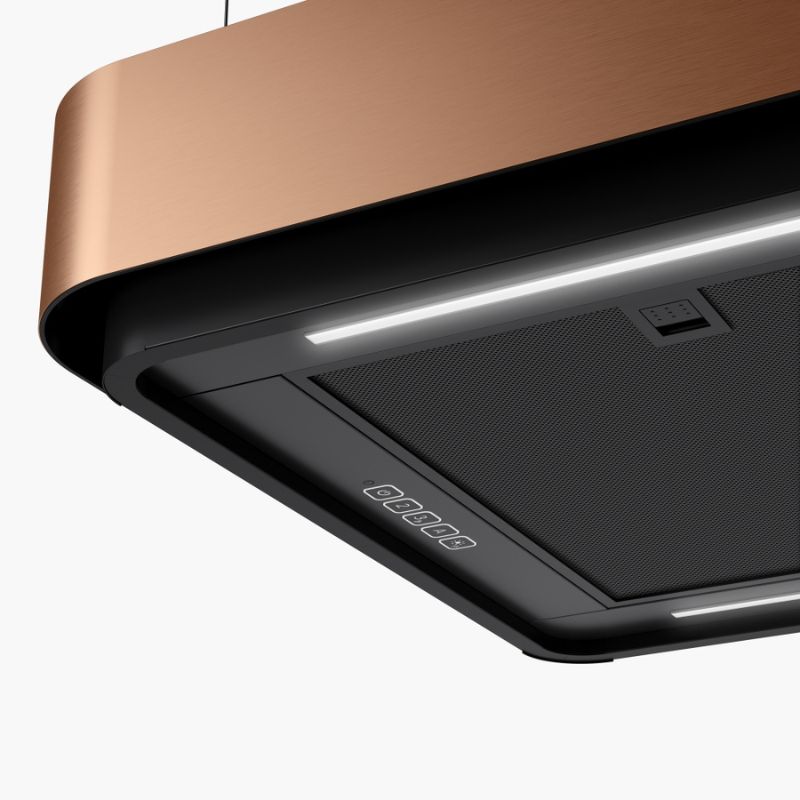 HOTTE IL?T CELESTE 800 NOIR CUIVRE
