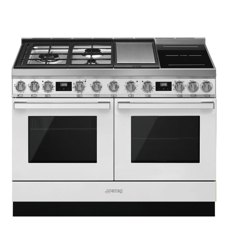 PIANO DE CUISSON 120CM "Portofino" blanc