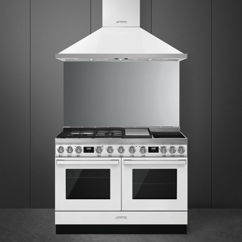 PIANO DE CUISSON 120CM "Portofino" blanc