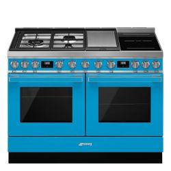 PIANO DE CUISSON 120CM "Portofino" BleuT