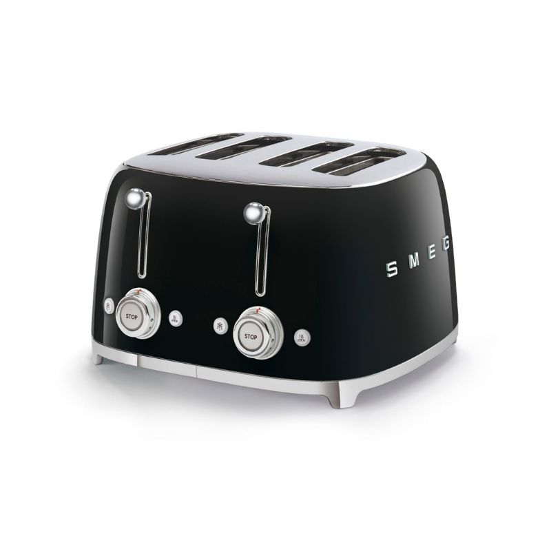 TOASTER 4 TRANCHES NOIR ANNEES 50