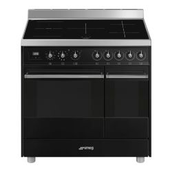 PIANO DE CUISSON 90CM INDUCTION NOIR