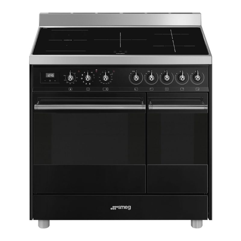 PIANO DE CUISSON 90CM INDUCTION NOIR