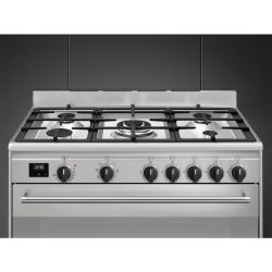 PIANO DE CUISSON 90 CM INOX PYRO/toto