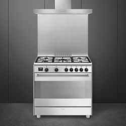 PIANO DE CUISSON 90 CM INOX PYRO/toto