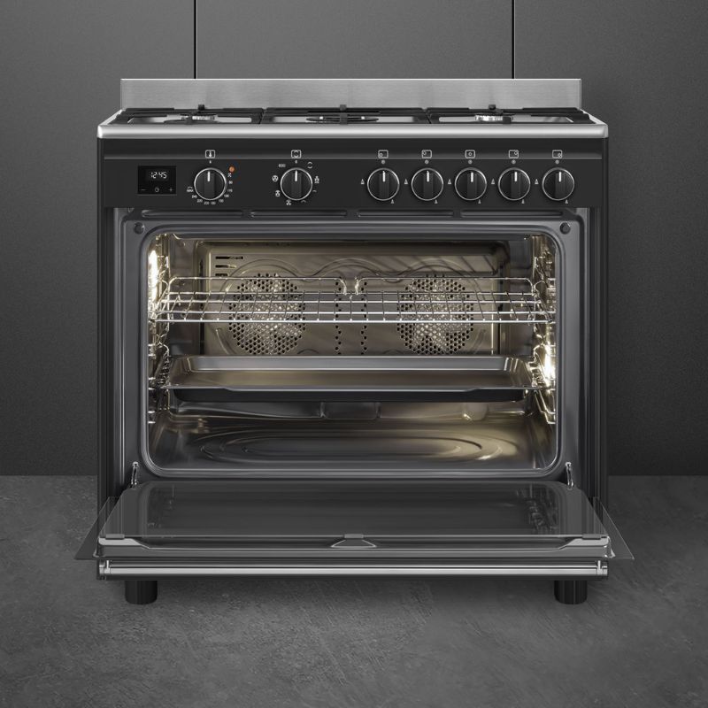 PIANO DE CUISSON 90CM NOIR MAT