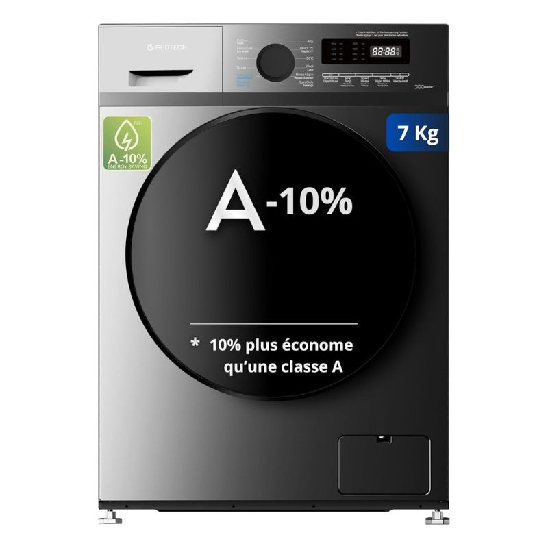 LAVE LINGE HUBLOT 7KG 1200TRS GRIS