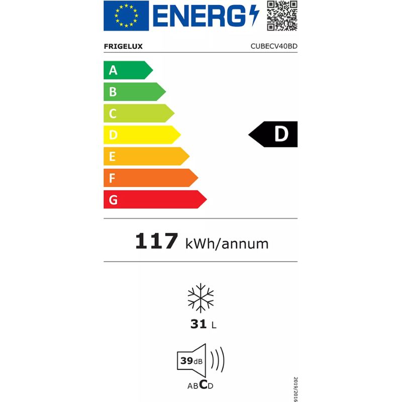 CONGELATEUR CUBE 31L - D -