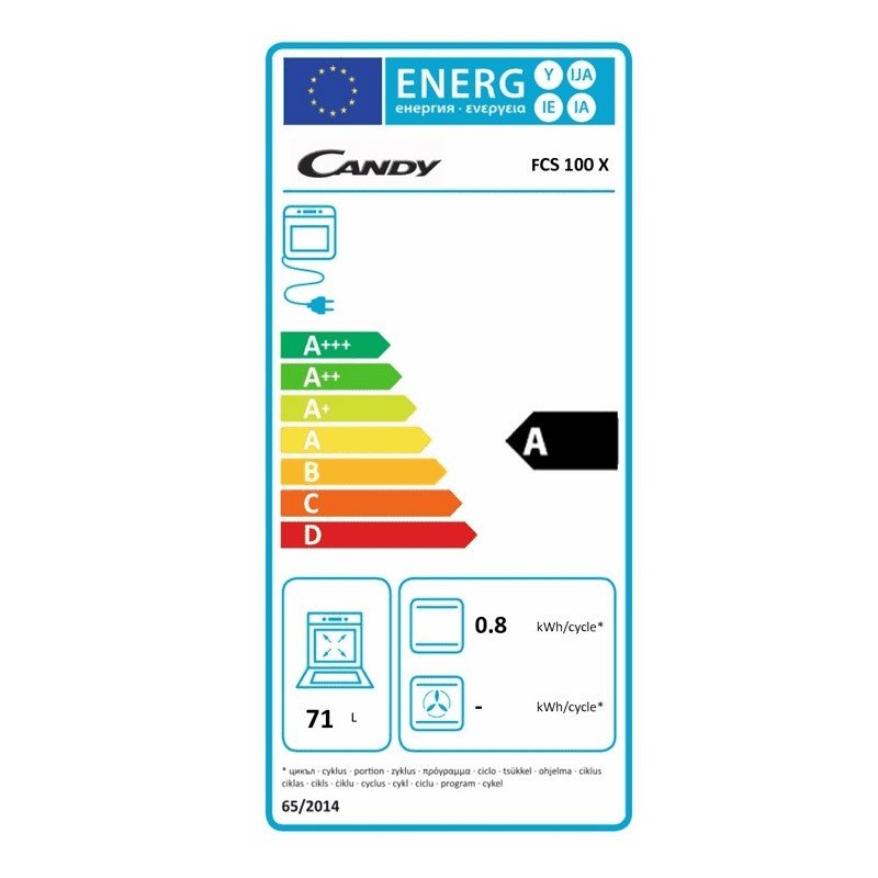 Four CANDY FCS100X/E