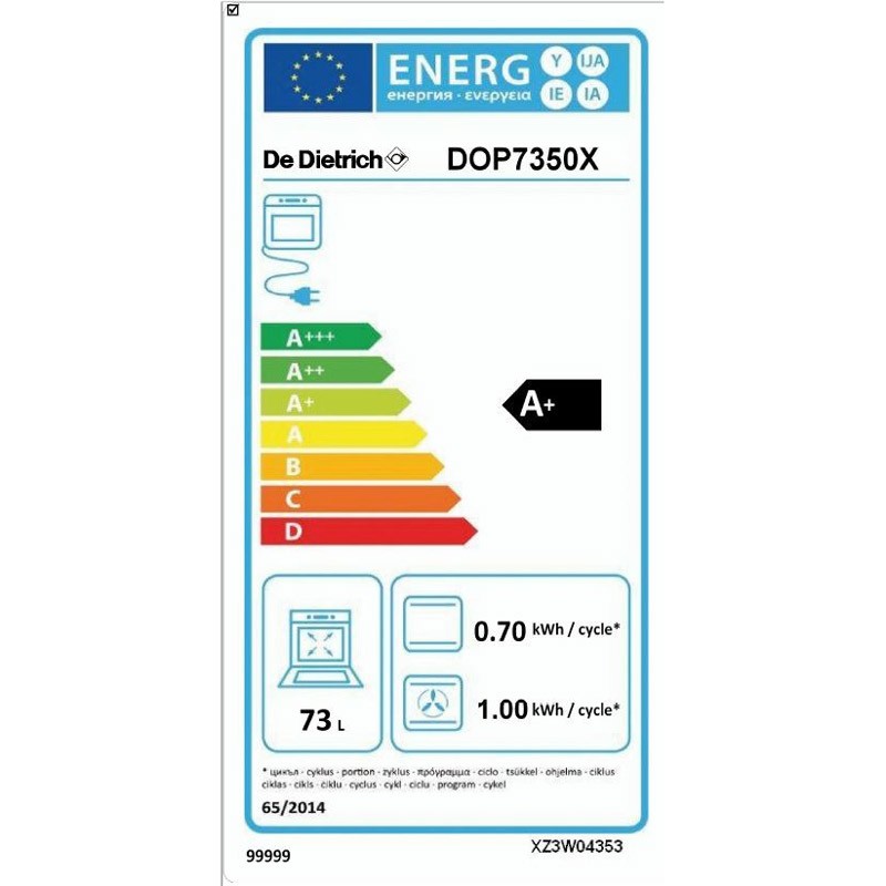 Four DE DIETRICH DOP7350X