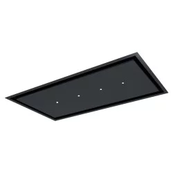 HOTTE PLAFOND NOIR MAT 90CM 820M3H 60DB